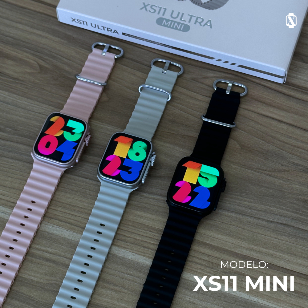 Smartwatch XS11 UltraMini 44mm - Compacto e Funcional