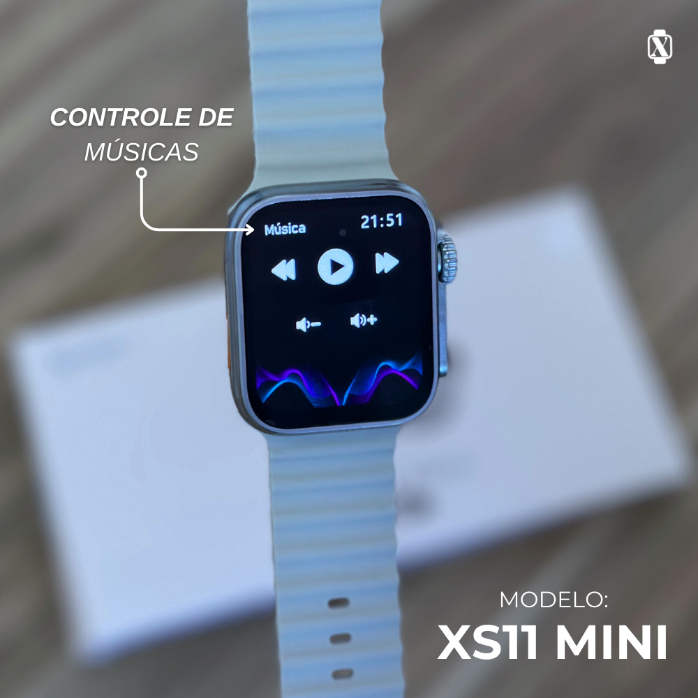 Smartwatch XS11 UltraMini 44mm - Compacto e Funcional