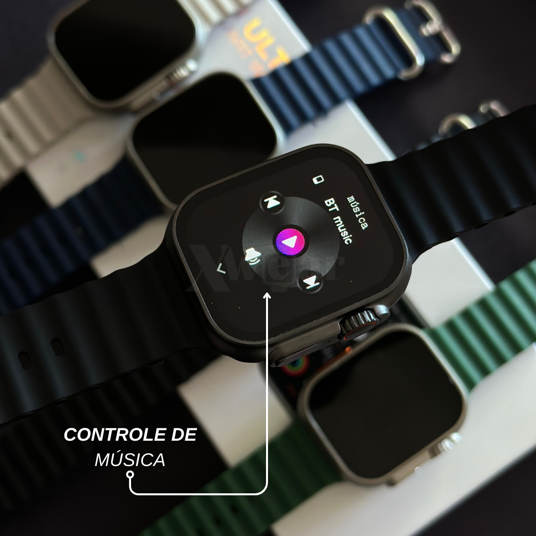 Smartwatch Xh Ultra 2 - Modelo Ultra Função Dois Gestos