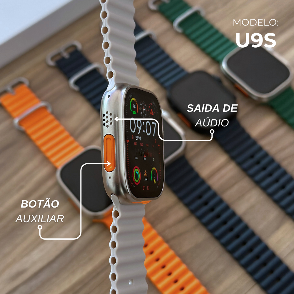 Smartwatch U9S - Modelo Microwear 2°Geração