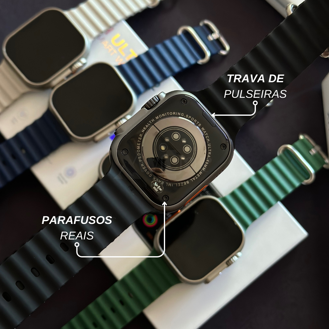 Smartwatch Xh Ultra 2 - Modelo Ultra Função Dois Gestos