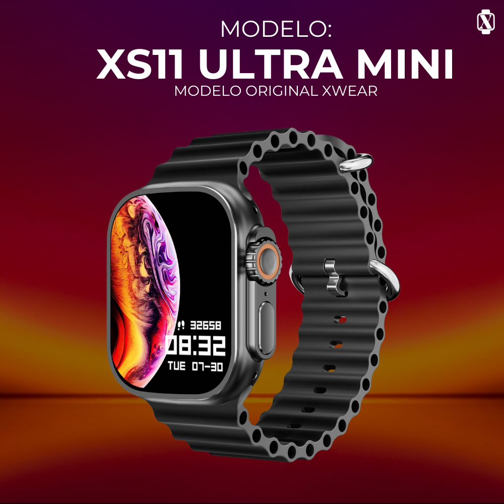 Smartwatch XS11 UltraMini 44mm - Compacto e Funcional