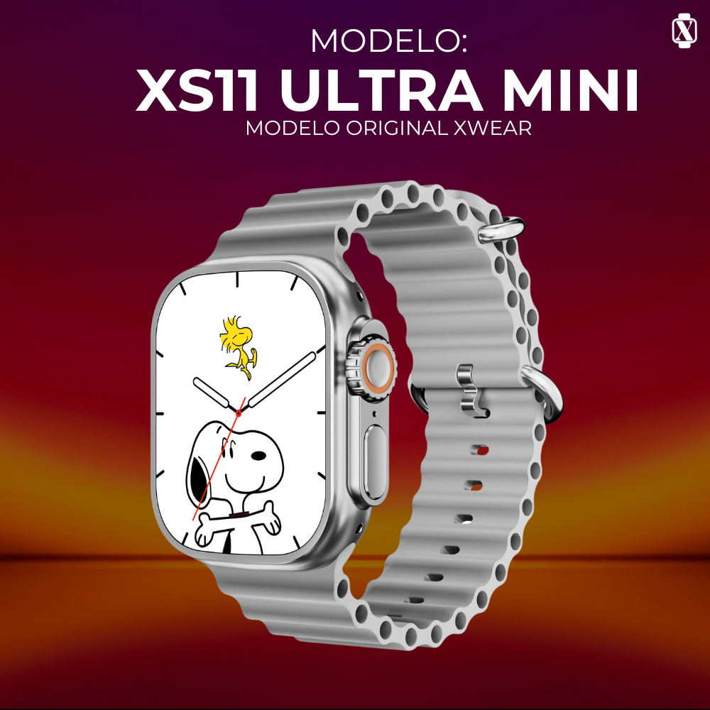 Smartwatch XS11 UltraMini 44mm - Compacto e Funcional