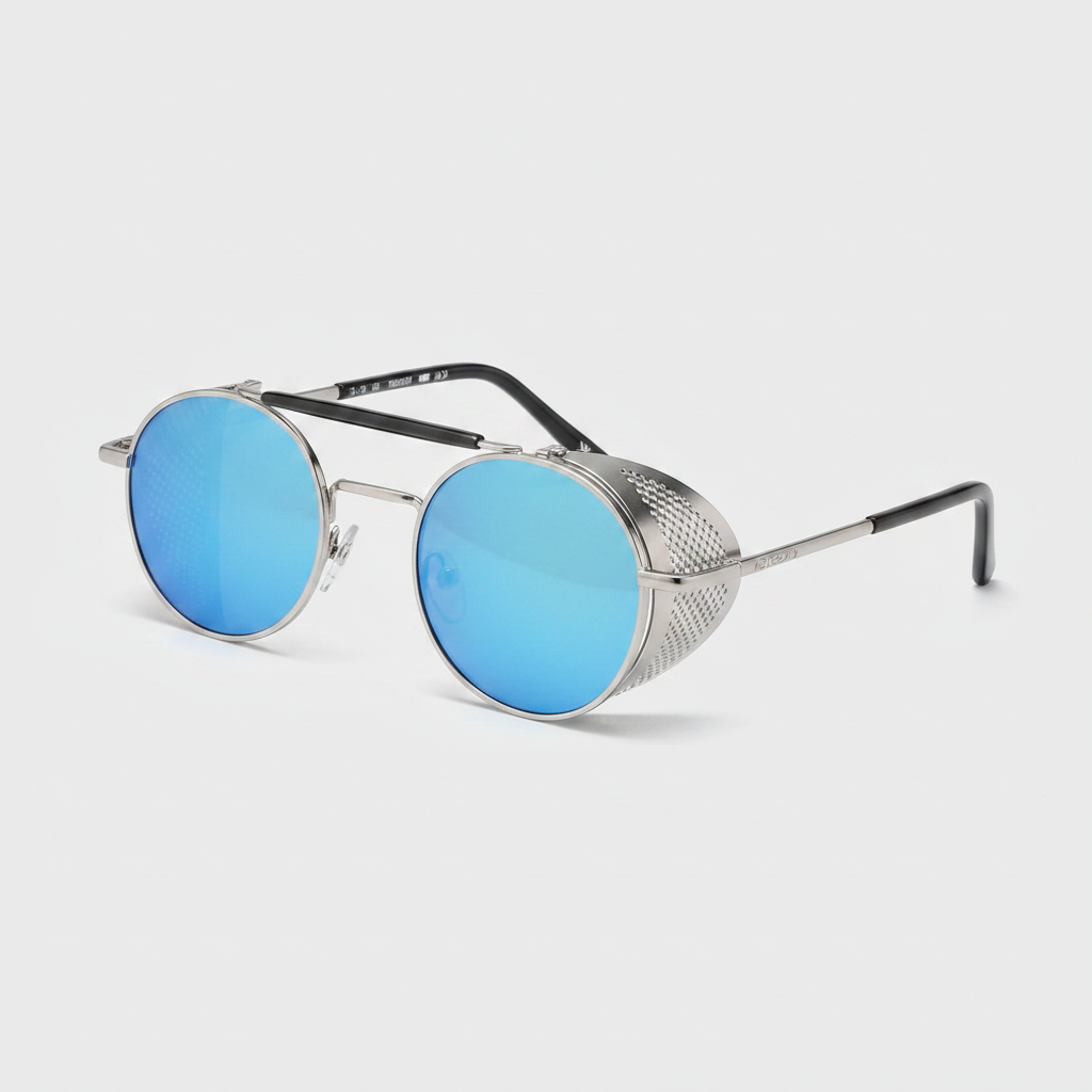 Óculos de Sol KINGSEVEN SYEWAR Redondo – Polarizado UV400 Retro Unissex