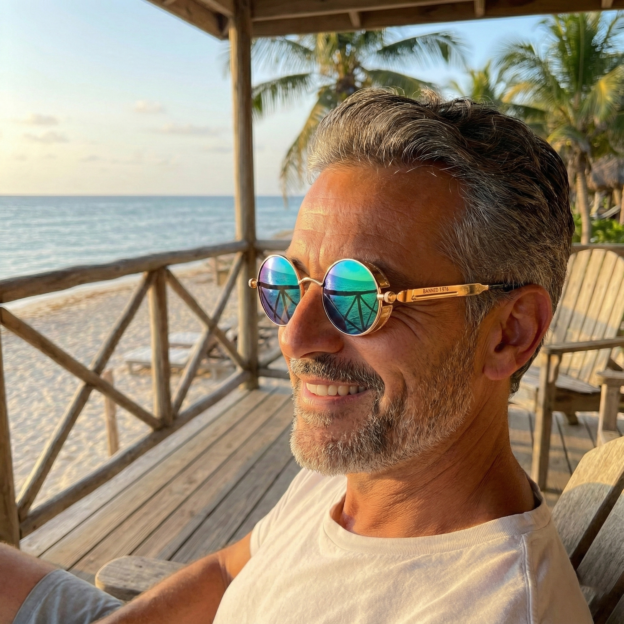 Banned™ Óculos de Sol Retro com Lentes Polarizadas UV400