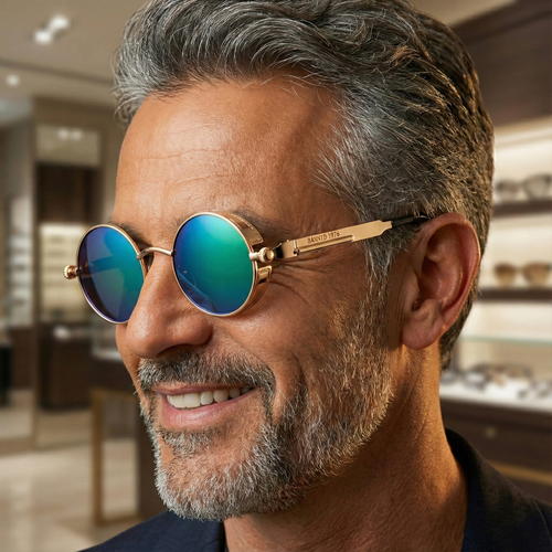 Banned™ Óculos de Sol Retro com Lentes Polarizadas UV400