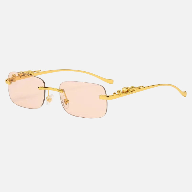 Jaguar Signature Evo – Óculos Rimless de Luxo Unissex com Proteção UV400