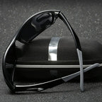 Óculos Sport Luxury Banned• Design em Fibra de Carbono (Aço Inoxidável)