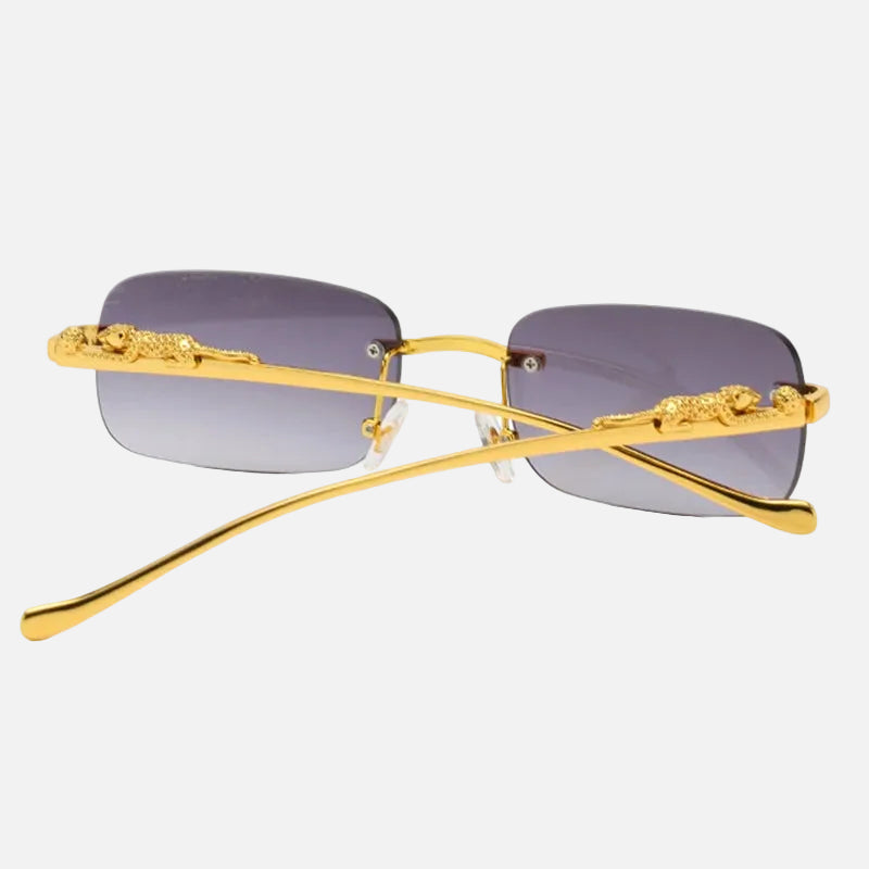 Jaguar Signature Evo – Óculos Rimless de Luxo Unissex com Proteção UV400
