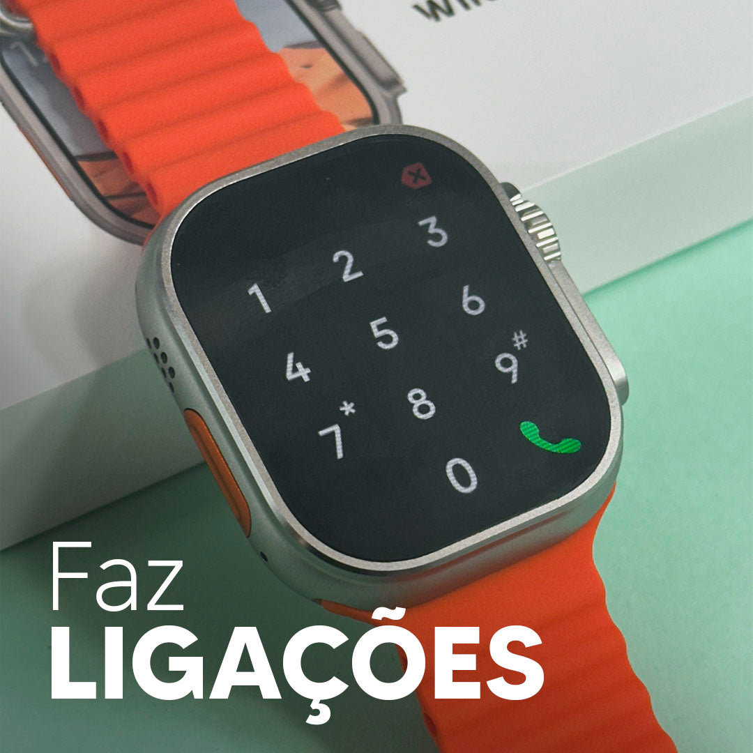 Smartwatch S9 Ultra - Série 9 Bate-papo GPT e Assistente de Voz