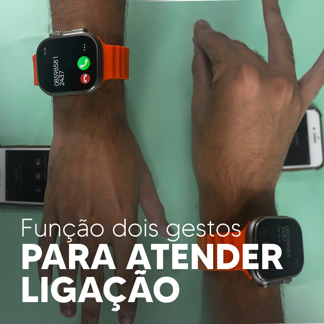 Smartwatch S9 Ultra - Série 9 Bate-papo GPT e Assistente de Voz