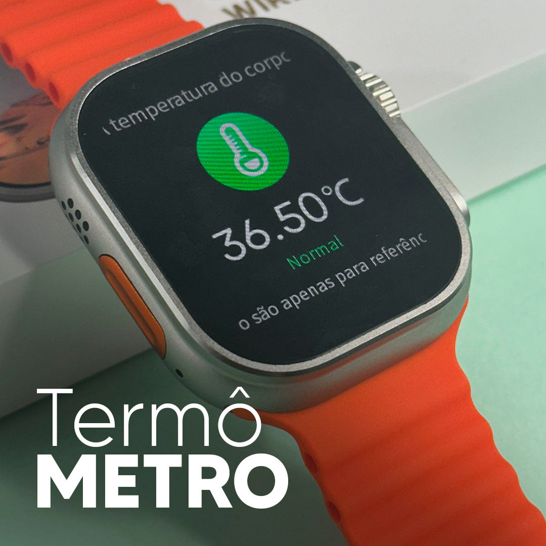 Smartwatch S9 Ultra - Série 9 Bate-papo GPT e Assistente de Voz