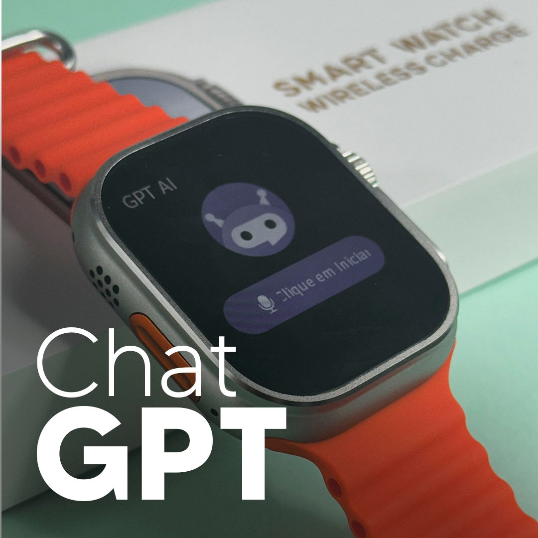 Smartwatch S9 Ultra - Série 9 Bate-papo GPT e Assistente de Voz