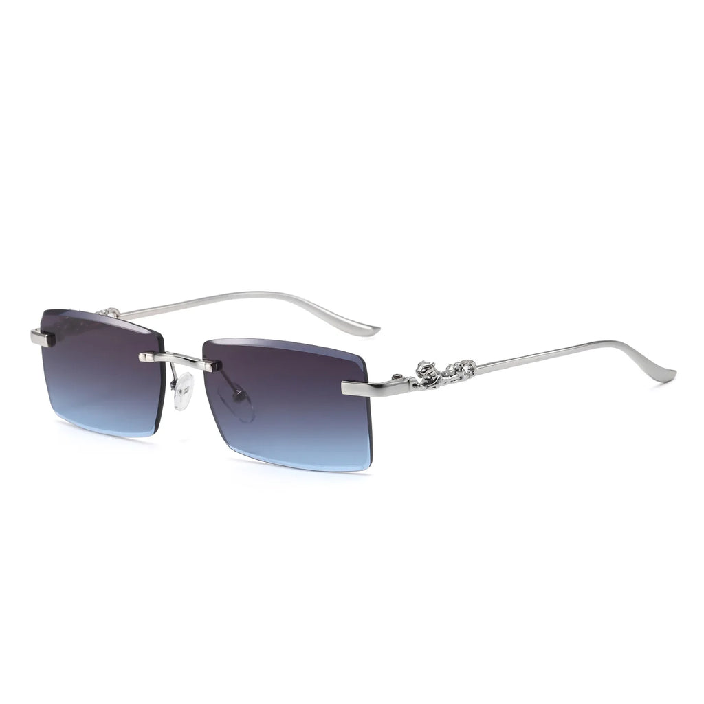 JAGUAR SOVEREIGN — Óculos de Sol Rimless de Luxo UV400