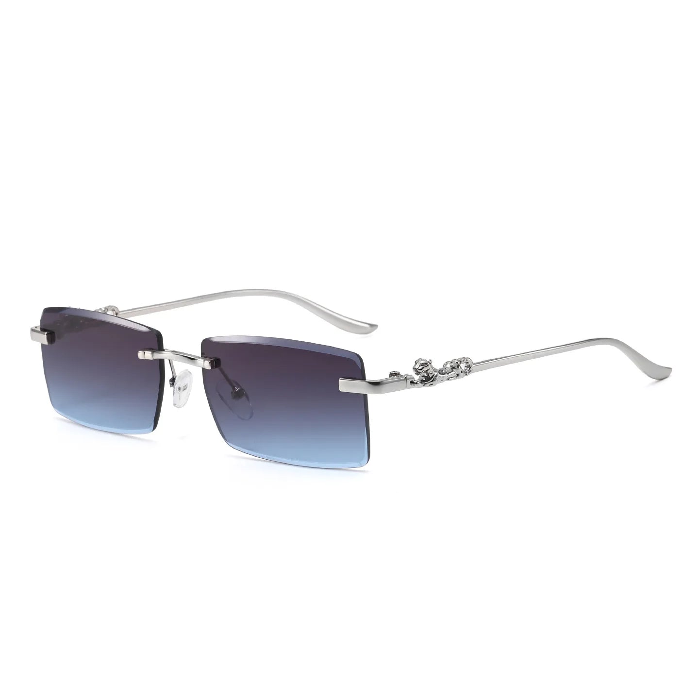 JAGUAR SOVEREIGN — Óculos de Sol Rimless de Luxo UV400