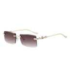 JAGUAR SOVEREIGN — Óculos de Sol Rimless de Luxo UV400
