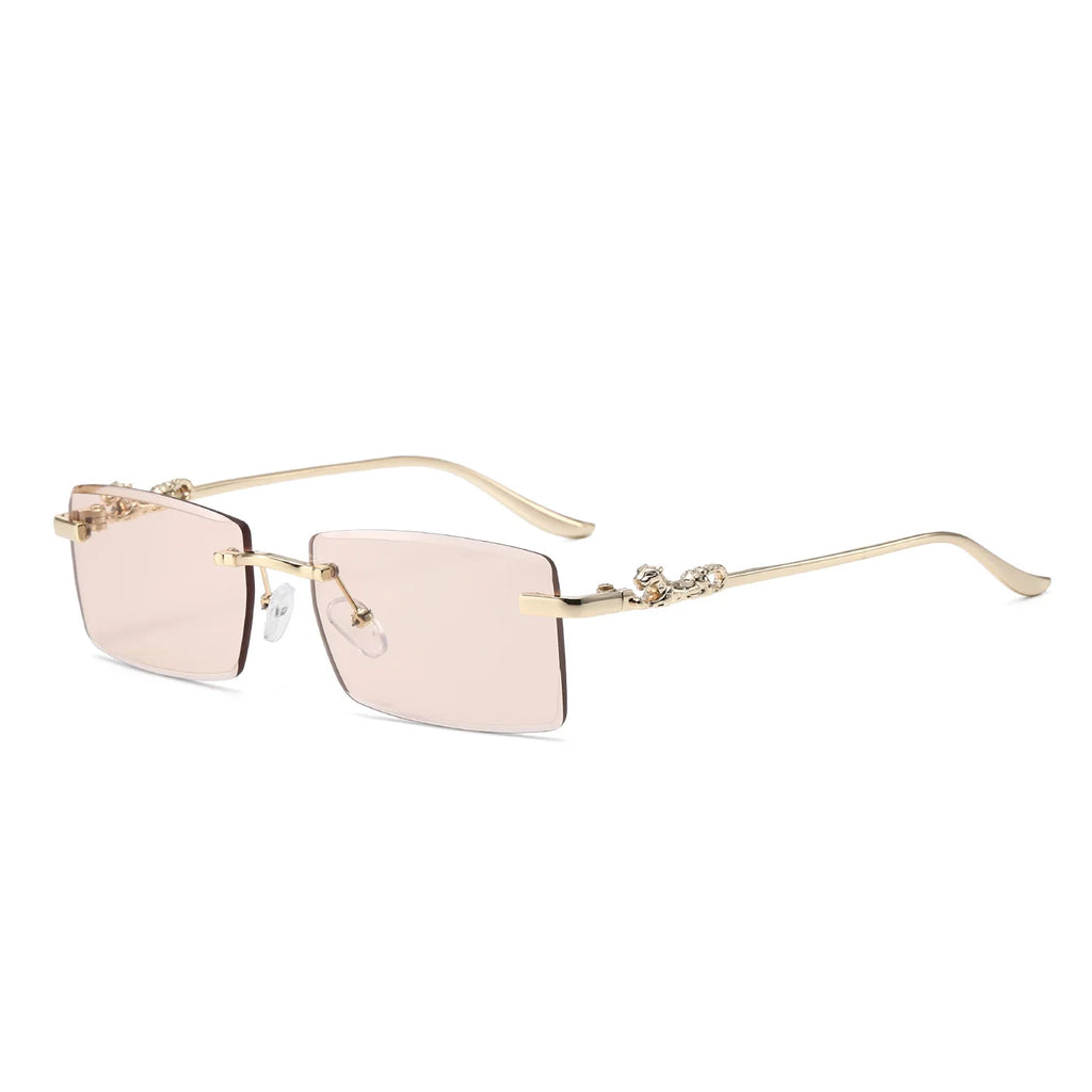 JAGUAR SOVEREIGN — Óculos de Sol Rimless de Luxo UV400