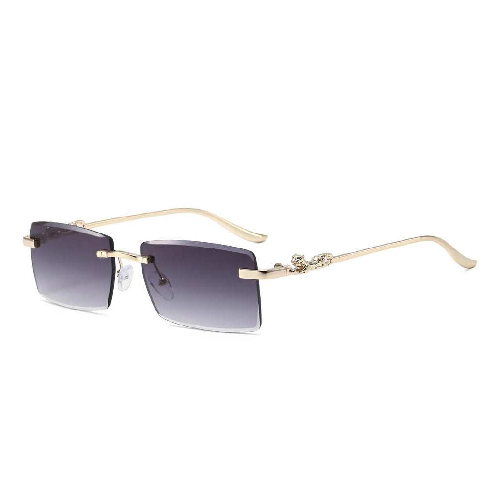 JAGUAR SOVEREIGN — Óculos de Sol Rimless de Luxo UV400