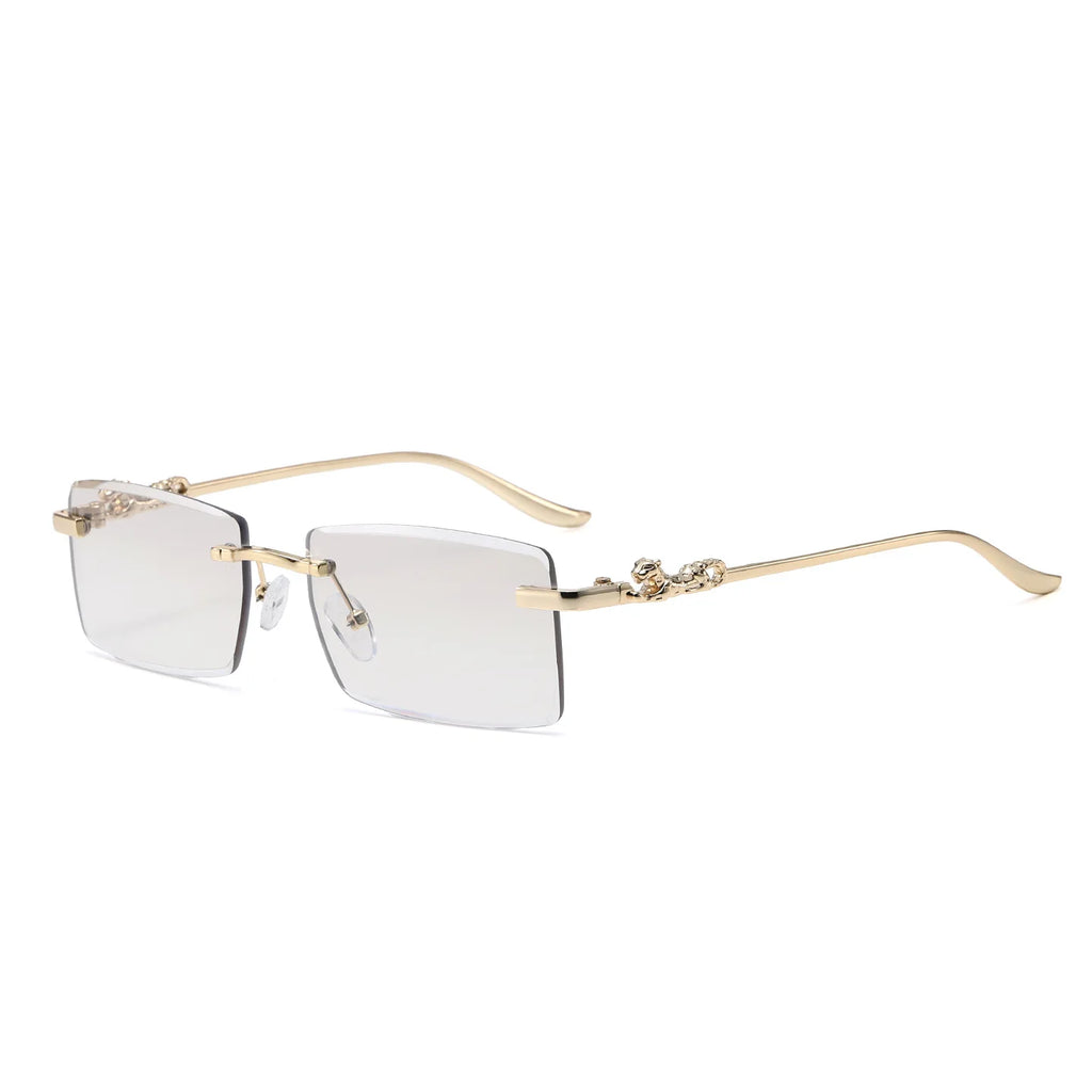 JAGUAR SOVEREIGN — Óculos de Sol Rimless de Luxo UV400