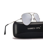 Óculos de Sol Square Pilot • Edição 1976 em Aço Inoxidável