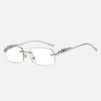 Jaguar Signature Evo – Óculos Rimless de Luxo Unissex com Proteção UV400