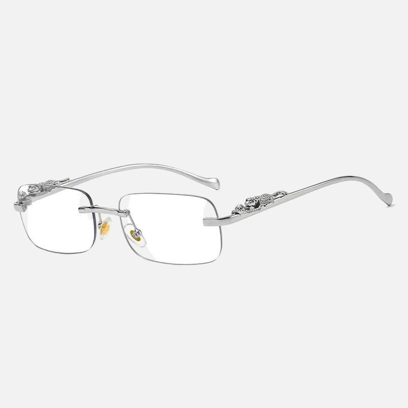 Jaguar Signature Evo – Óculos Rimless de Luxo Unissex com Proteção UV400