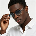 JAGUAR SOVEREIGN — Óculos de Sol Rimless de Luxo UV400