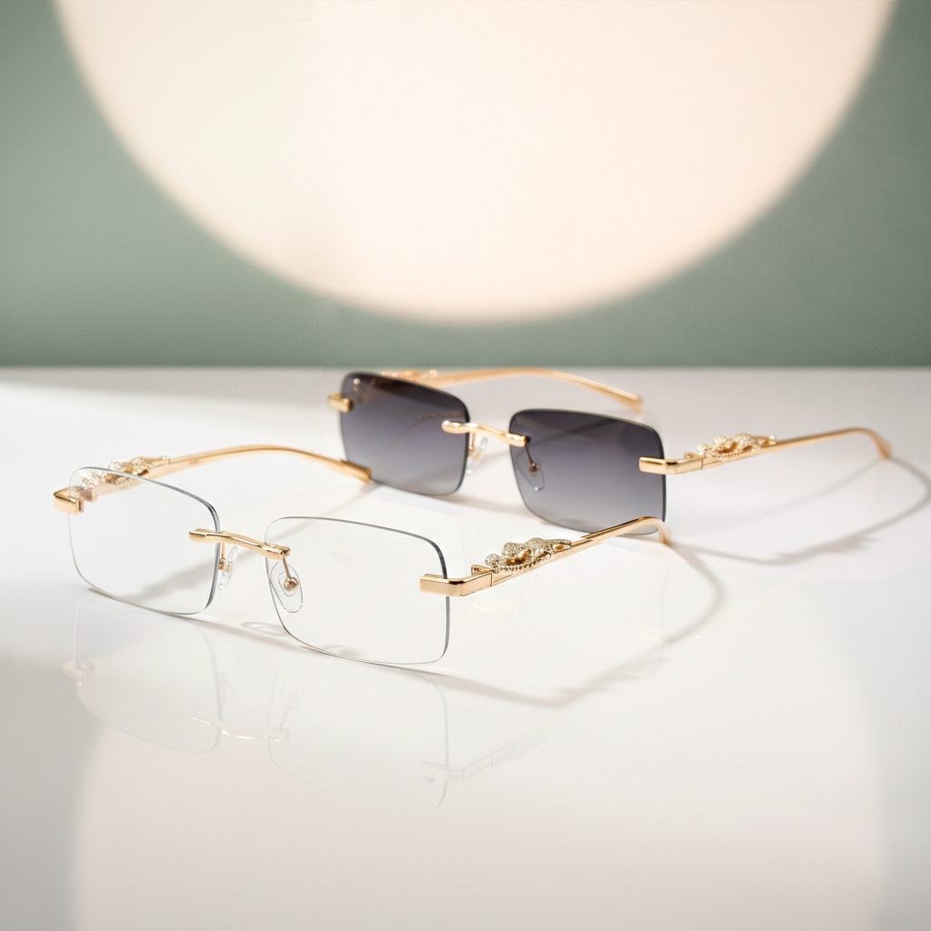 [OFERTA 2x1] JAGUAR Signature Evo – A Evolução da Sofisticação em Óculos Rimless