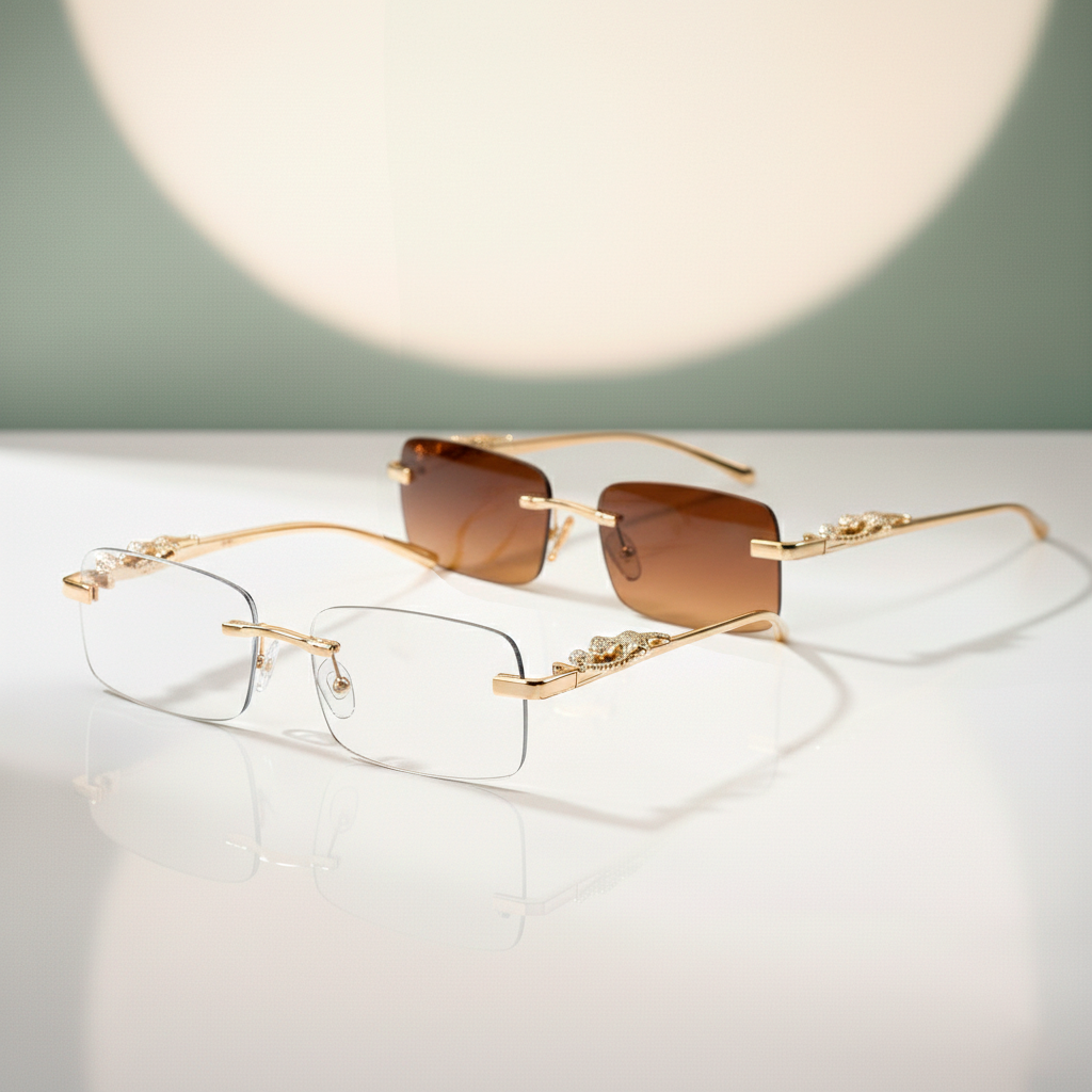 [OFERTA 2x1] JAGUAR Signature Evo – A Evolução da Sofisticação em Óculos Rimless