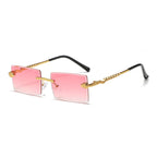 Viper Legacy – A Expressão do Luxo Vintage em Óculos Rimless Retangular